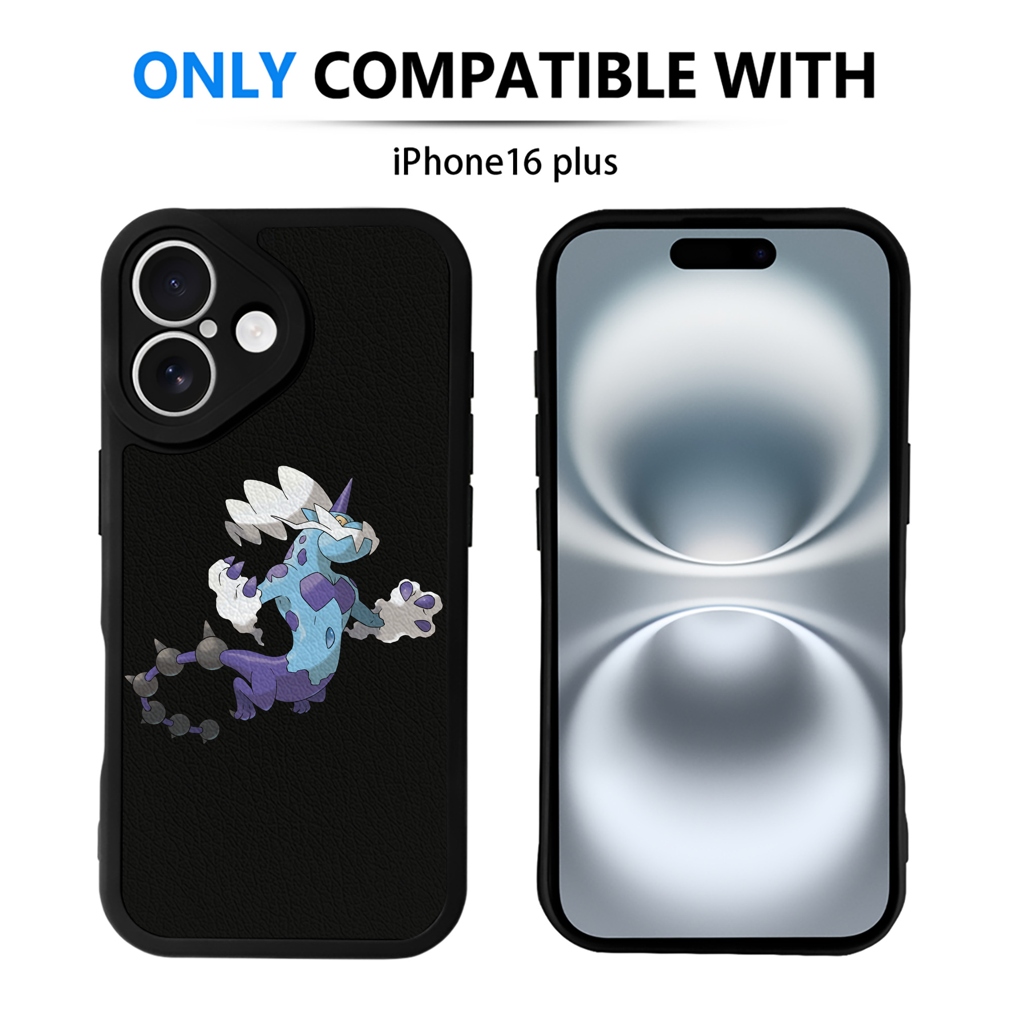 （画像用） ポケットモンスター Pokémon 【iPhone 16シリーズ対応】シリコンスマホケース（レザー調） 材質：シリコン